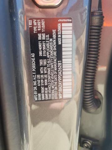 2023 PORSCHE CAYENNE CO - WP1BA2AY9PDA26281