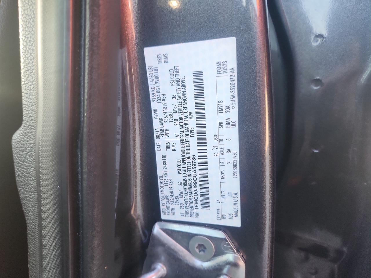 FORD ESCAPE TITANIUM