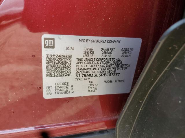 2024 CHEVROLET TRAILBLAZE #3284114535