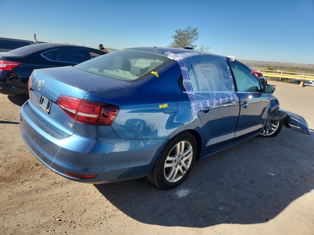 Lot #3310362952 2017 VOLKSWAGEN JETTA S