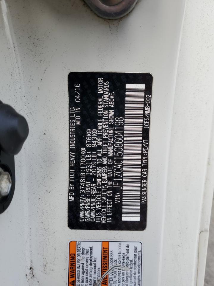 SUBARU BRZ 2.0 LIMITED