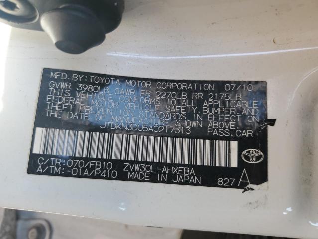 2010 TOYOTA PRIUS #3296380682