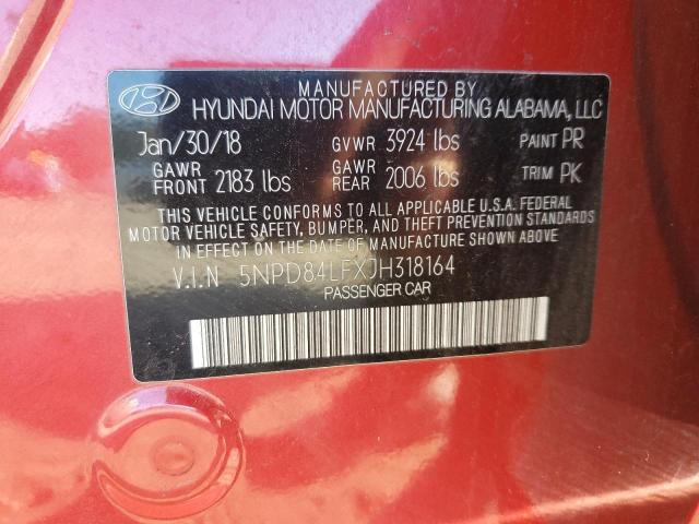 2018 HYUNDAI ELANTRA SE - 5NPD84LFXJH318164