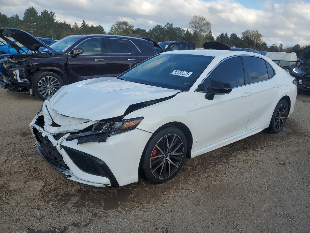 Lot #3296409636 2022 TOYOTA CAMRY SE