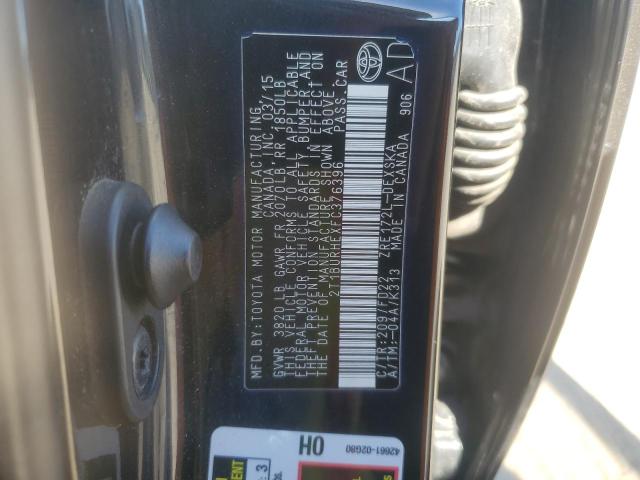 2015 TOYOTA COROLLA L - 2T1BURHEXFC376396