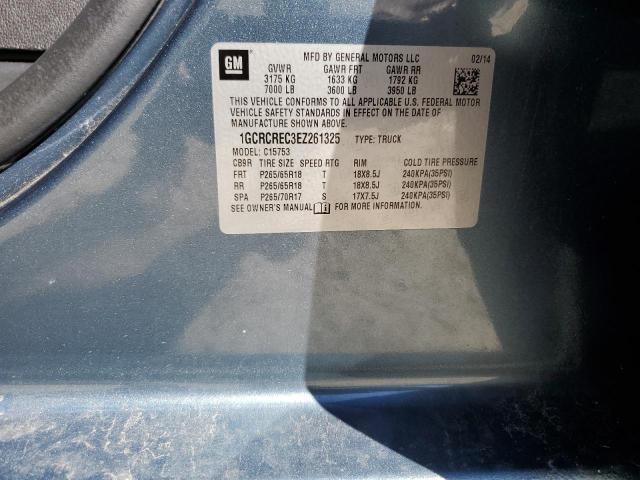 2014 CHEVROLET SILVERADO - 1GCRCREC3EZ261325