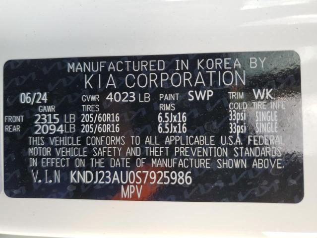 2025 KIA SOUL LX - KNDJ23AU0S7925986
