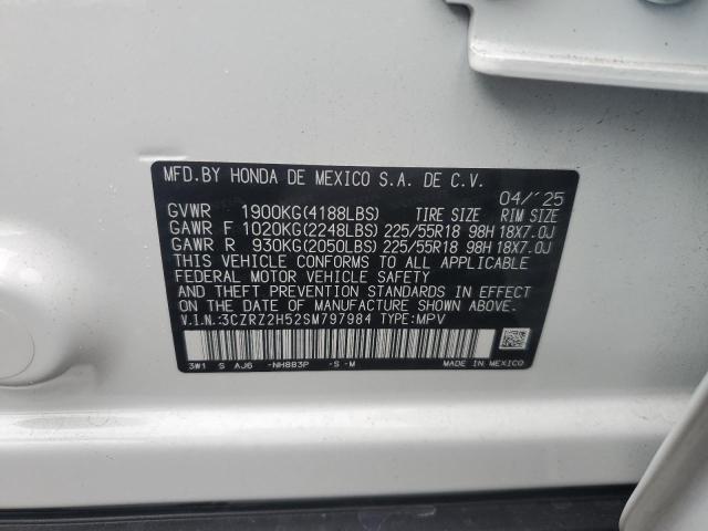 2025 HONDA HR-V SPORT 3CZRZ2H52SM797984