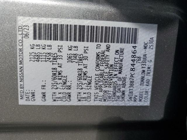 2023 NISSAN ROGUE SV 5N1BT3BB7PC844864
