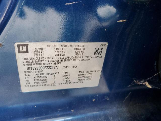 2015 GMC SIERRA K15 #3301801367