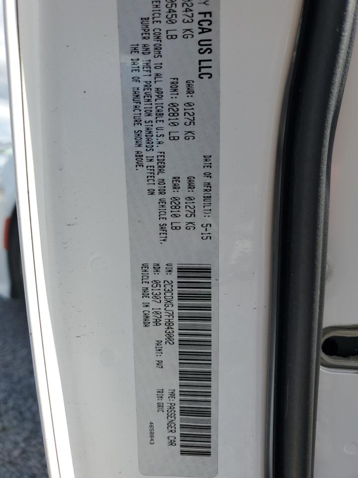 DODGE CHARGER R/T SCAT PACK