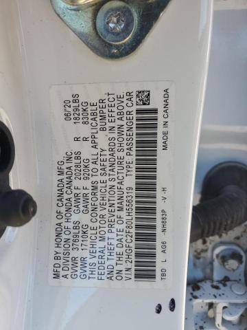 2020 HONDA CIVIC SPOR #3303969706