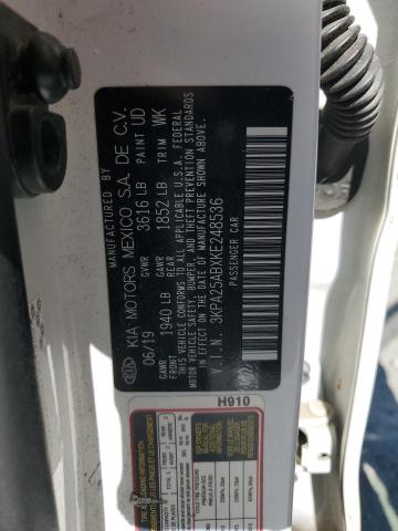 2019 KIA RIO S 3KPA25ABXKE248536