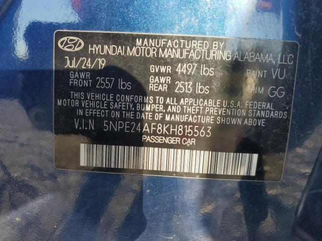 2019 HYUNDAI SONATA SE - 5NPE24AF8KH815563