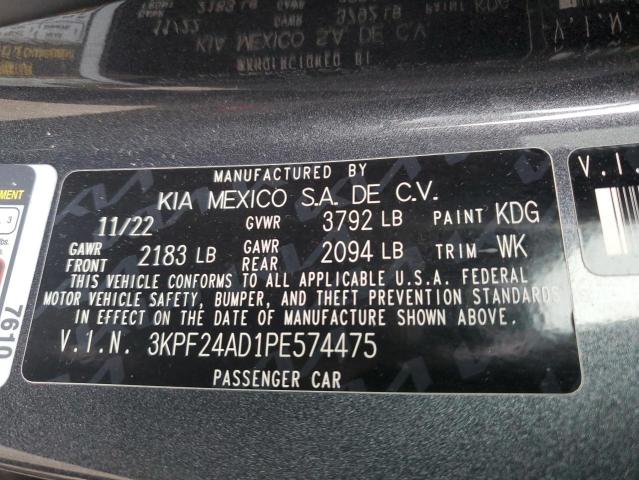 2023 KIA FORTE LX - 3KPF24AD1PE574475
