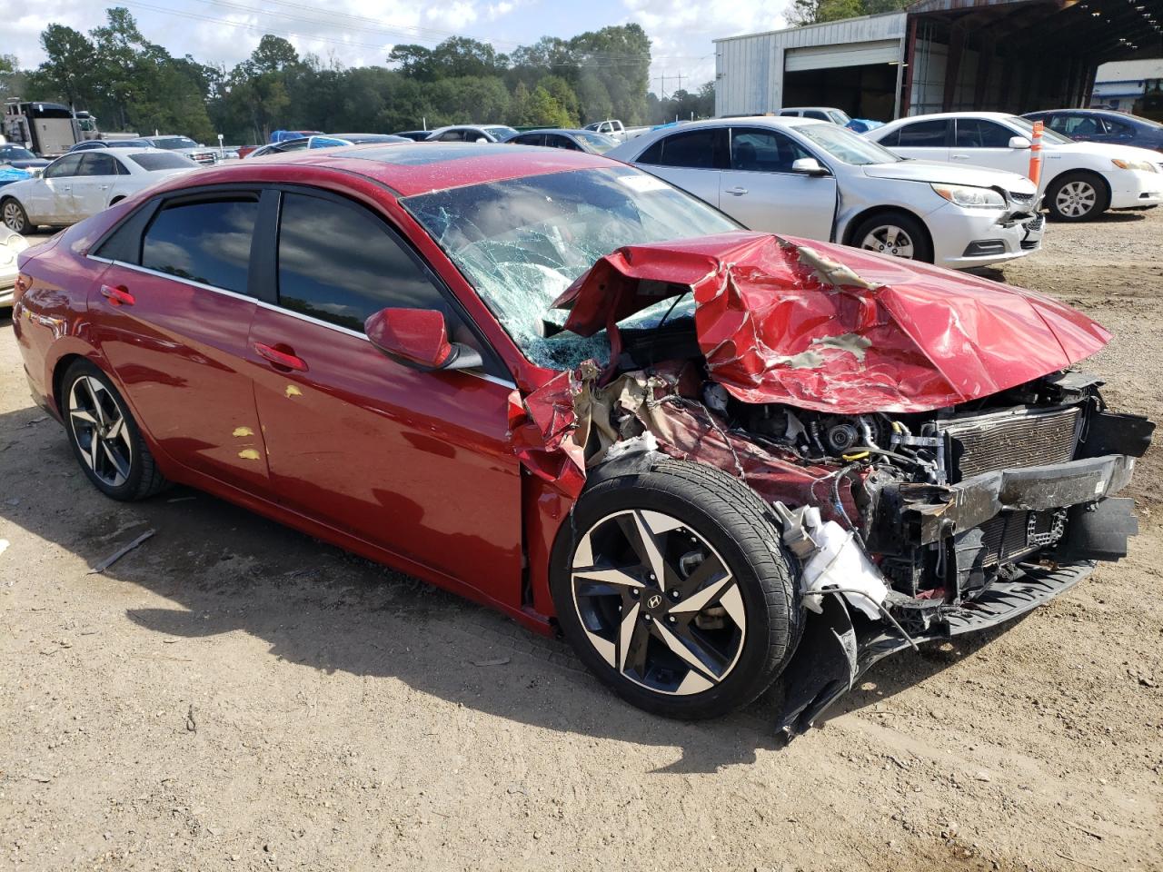 Lot #3315904087 2022 HYUNDAI ELANTRA LI