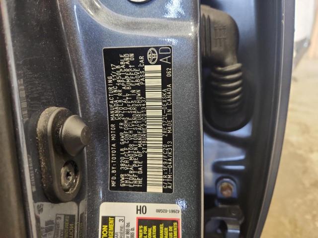 2018 TOYOTA COROLLA L - 2T1BURHE2JC013437