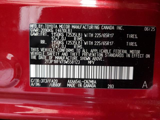 2025 TOYOTA RAV4 XLE #3296285474