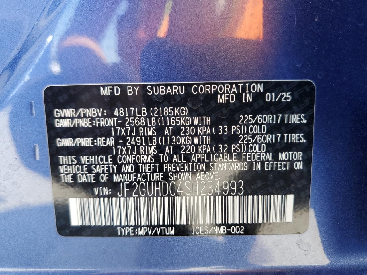 SUBARU CROSSTREK PREMIUM