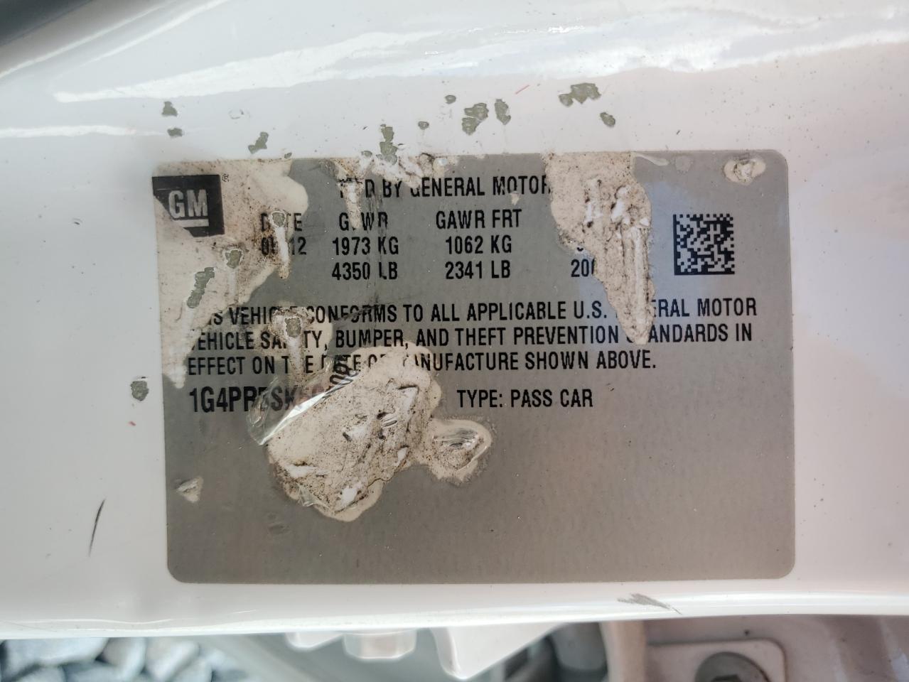 BUICK VERANO CONVENIENCE