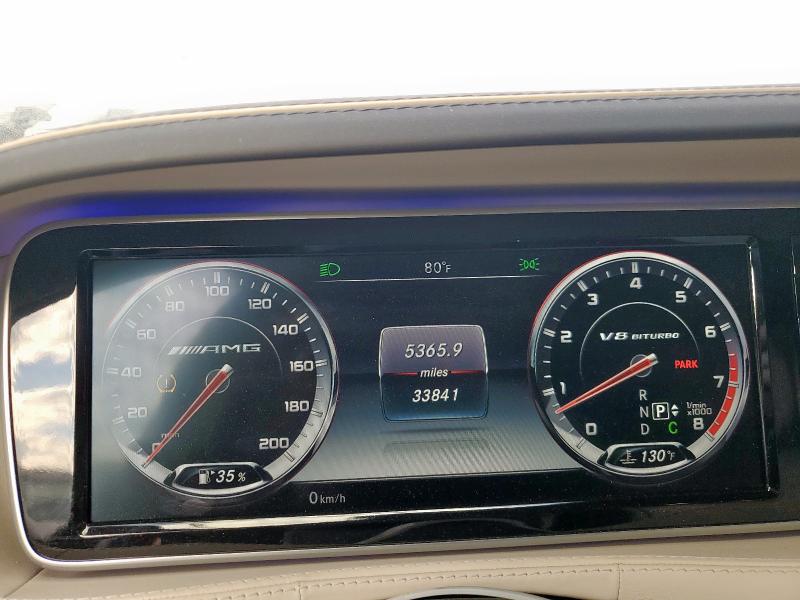 2015 MERCEDES-BENZ S 63 AMG WDDUG7JB7FA160908