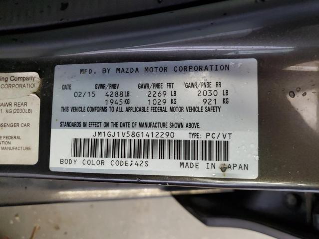 2016 MAZDA 6 TOURING #3315700711
