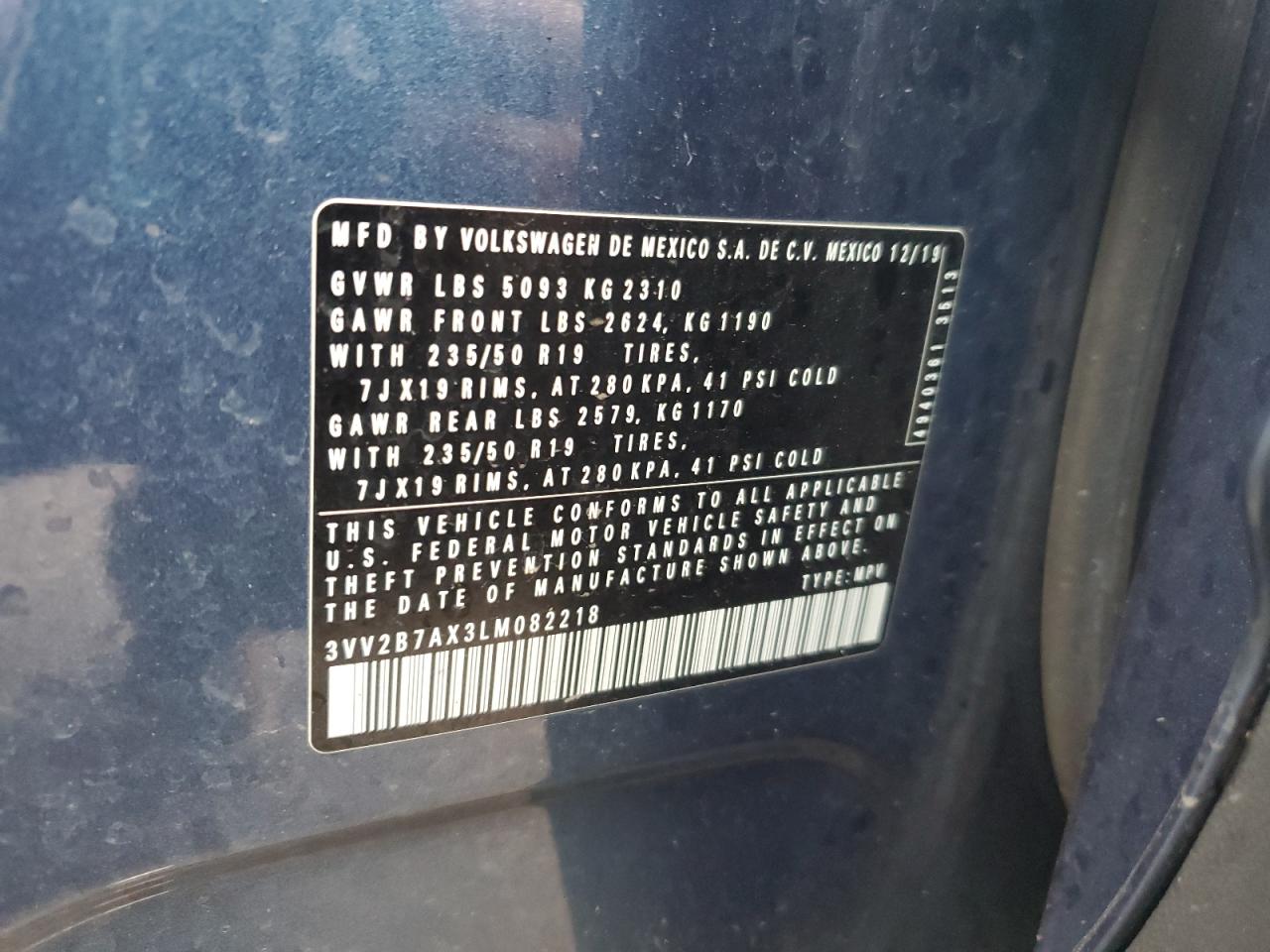 VOLKSWAGEN TIGUAN SE