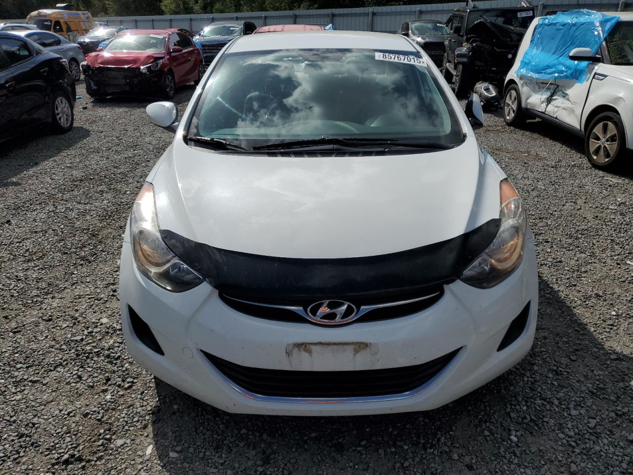 Lot #3316721433 2013 HYUNDAI ELANTRA GLS