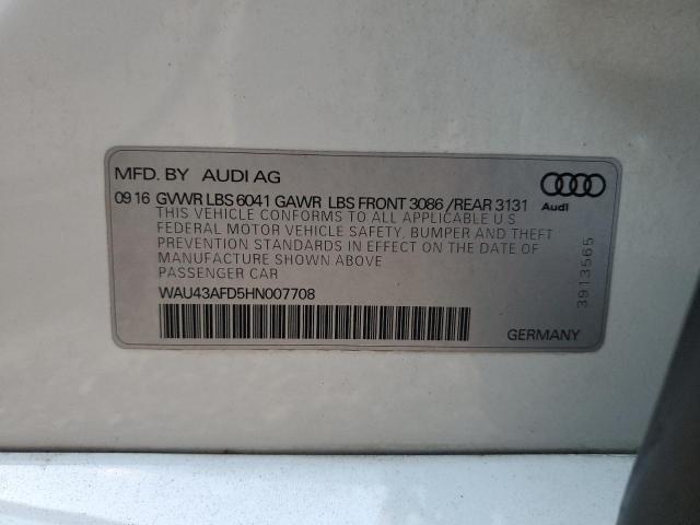 2017 AUDI A8 L QUATT #3301962504