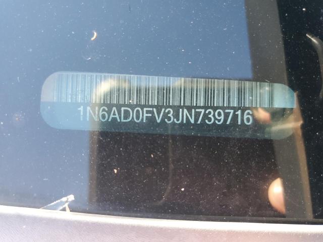 2018 NISSAN FRONTIER SV 1N6AD0FV3JN739716