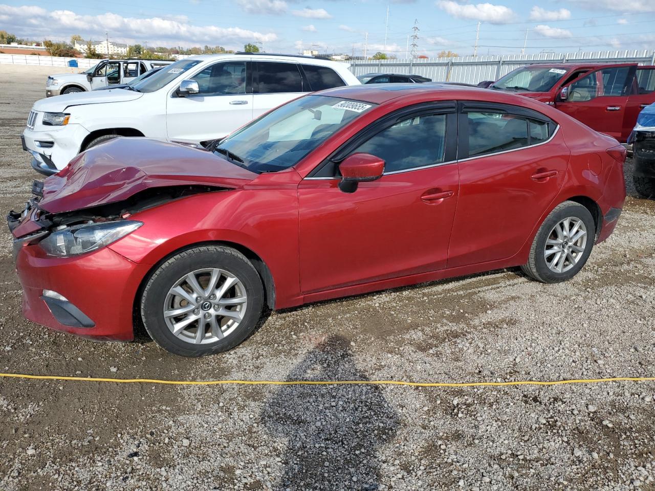 Lot #3285044395 2014 MAZDA 3 TOURING