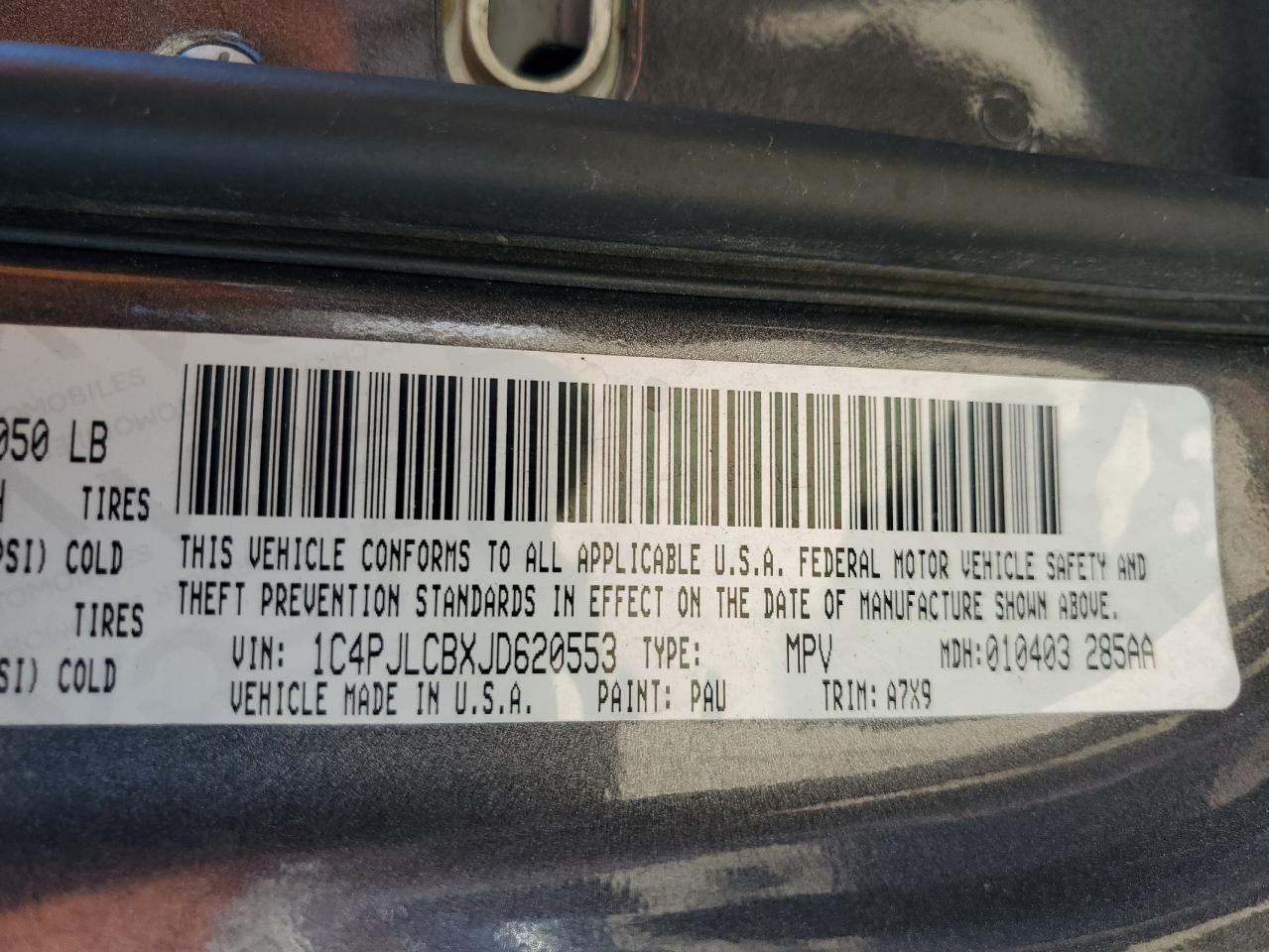 JEEP GRAND CHEROKEE LATITUDE