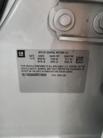 2013 CHEVROLET MALIBU 2LT #3302714013