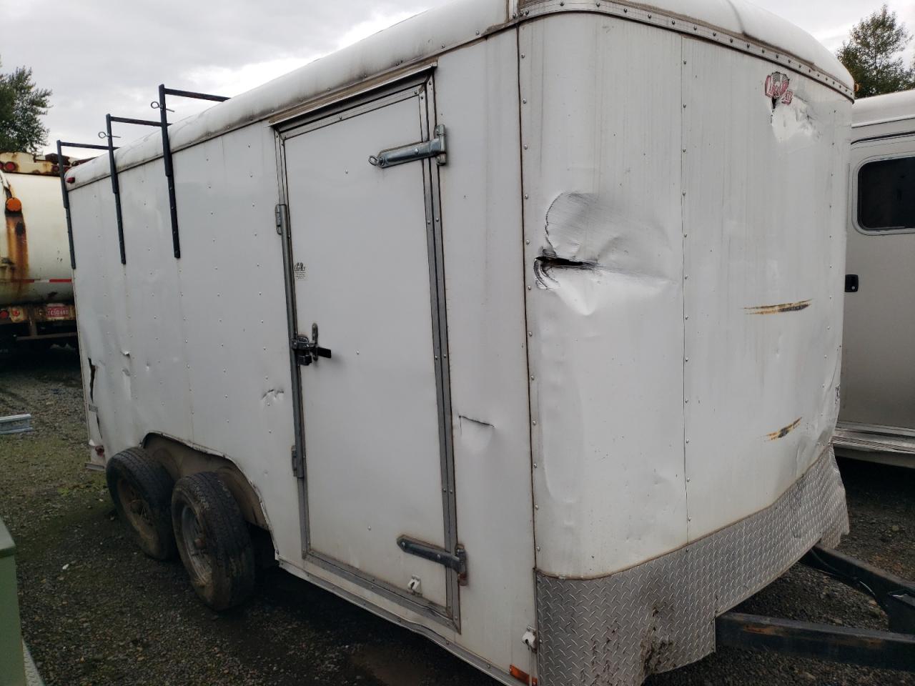 Lot #3284981950 2015 CARG ENCLOSED UTILITY TRA