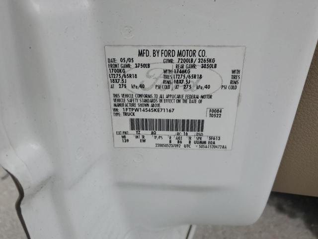 2005 FORD F150 SUPER #3293288429