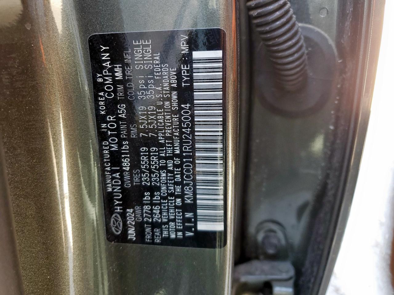 HYUNDAI TUCSON SEL CONVENIENCE