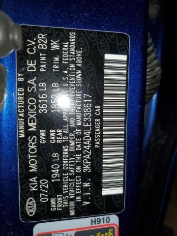 2020 KIA RIO LX #3278807651