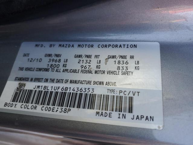 2011 MAZDA 3 I - JM1BL1UF6B1436353