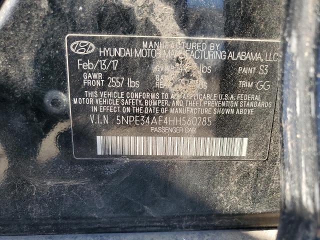 2017 HYUNDAI SONATA SPO 5NPE34AF4HH560285