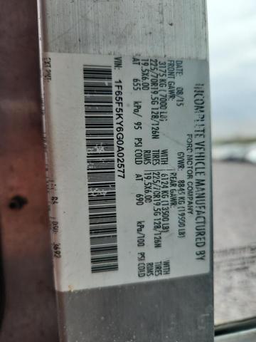 2016 FORD F59 #3274670840