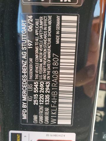 2024 MERCEDES-BENZ E 350 4MAT - W1KLF4HB1RA081807