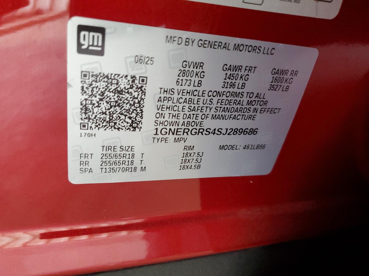 CHEVROLET TRAVERSE LT