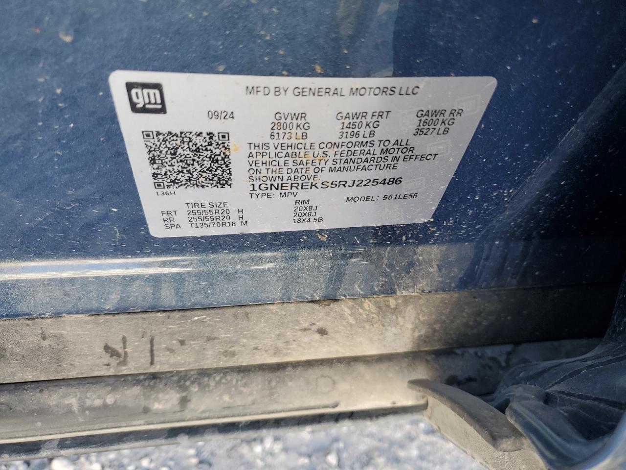 CHEVROLET TRAVERSE LS