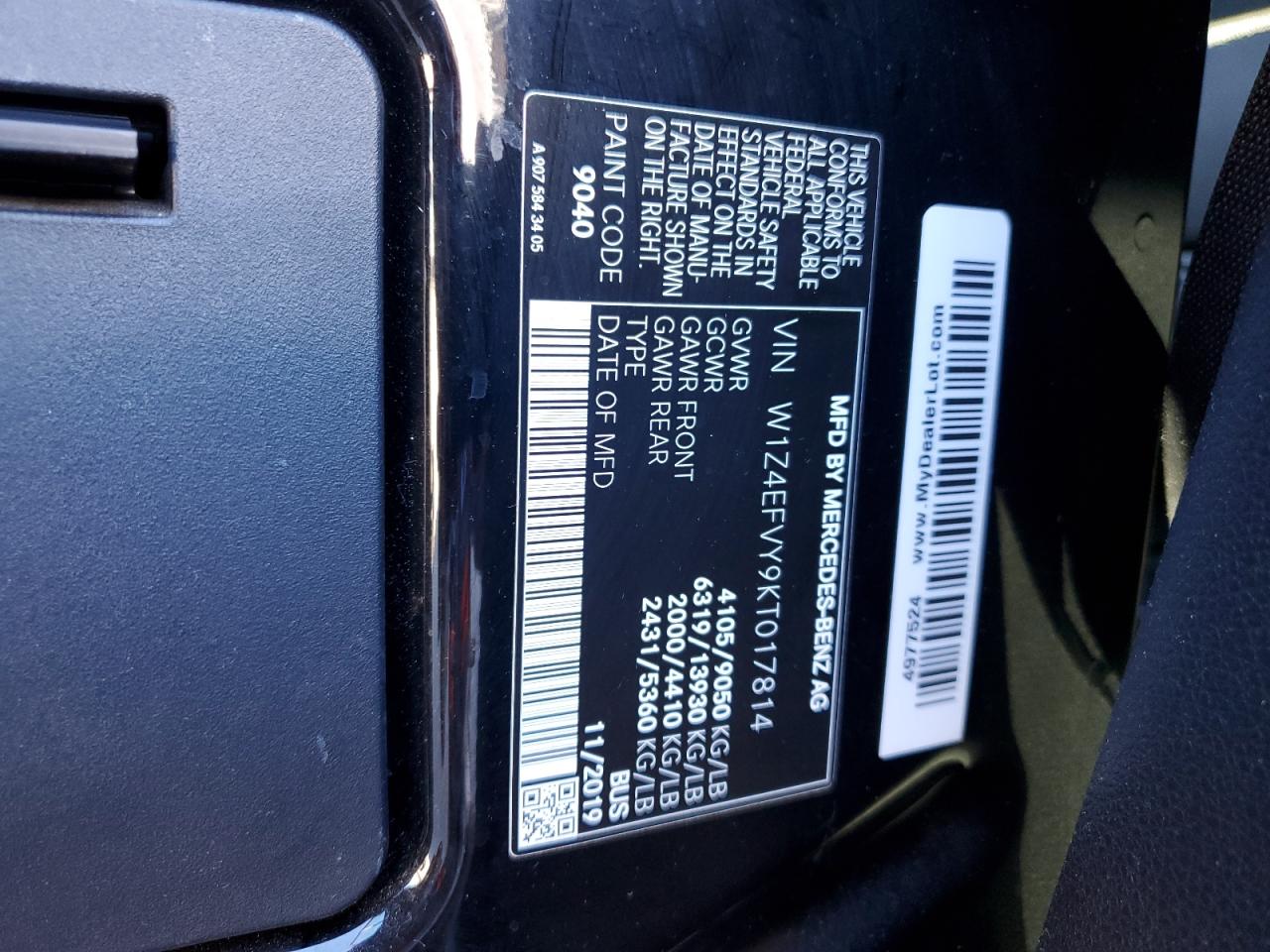 MERCEDES-BENZ SPRINTER 2500