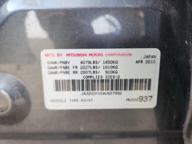 2010 MITSUBISHI LANCER ES/ - JA32U2FU5AU607992