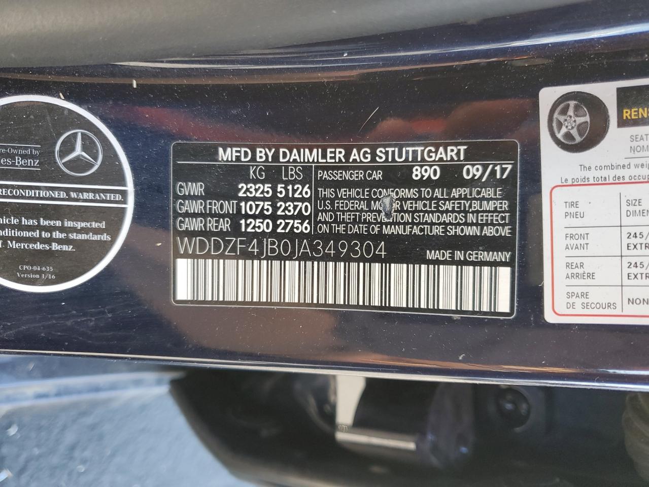 MERCEDES-BENZ E-CLASS 300