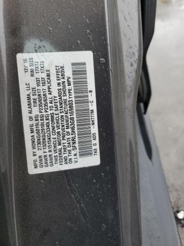 2016 HONDA ODYSSEY EX 5FNRL5H63GB169803