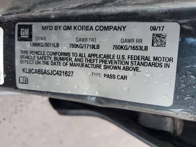 2018 CHEVROLET SPARK LS - KL8CA6SA5JC421627