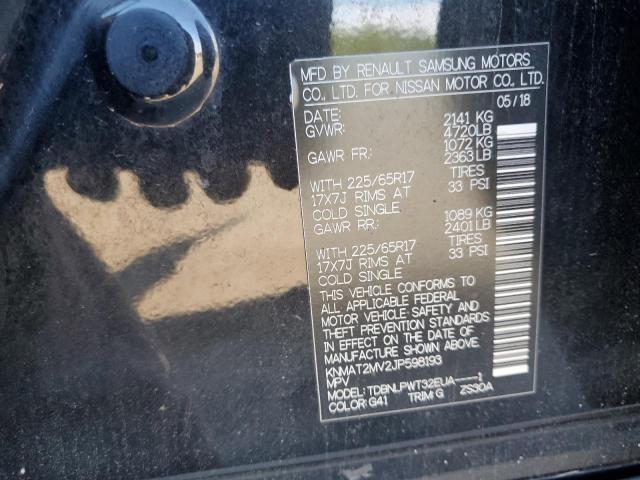 2018 NISSAN ROGUE S KNMAT2MV2JP598193