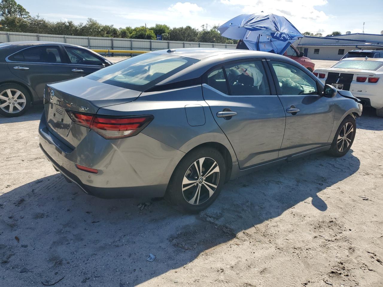 Lot #3302843895 2021 NISSAN SENTRA SV